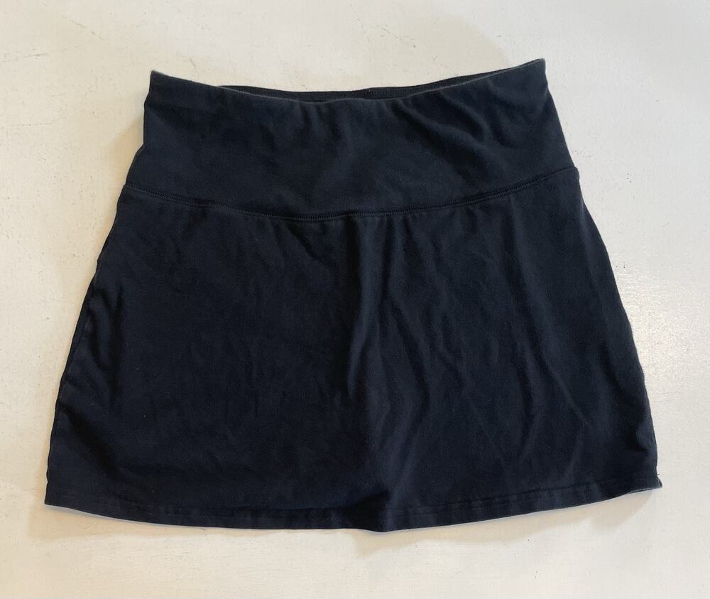 Hollister Women’s Size XS Skort Black Skirt 2.5” Built-In Shorts Ultra High Rise